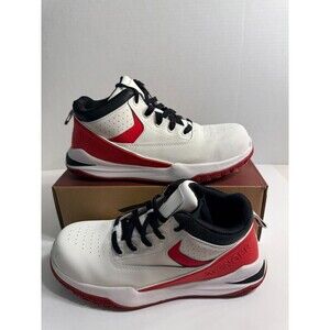.10089 Avenger Red/White, Work Shoes-US 11.5 Wide Mens